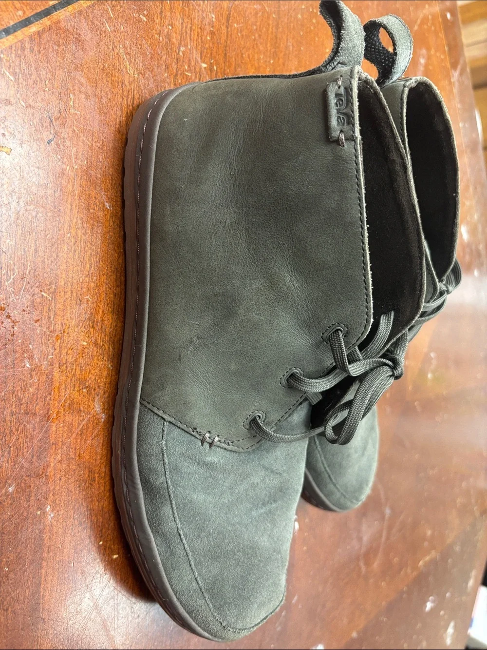 Teva suede lace
